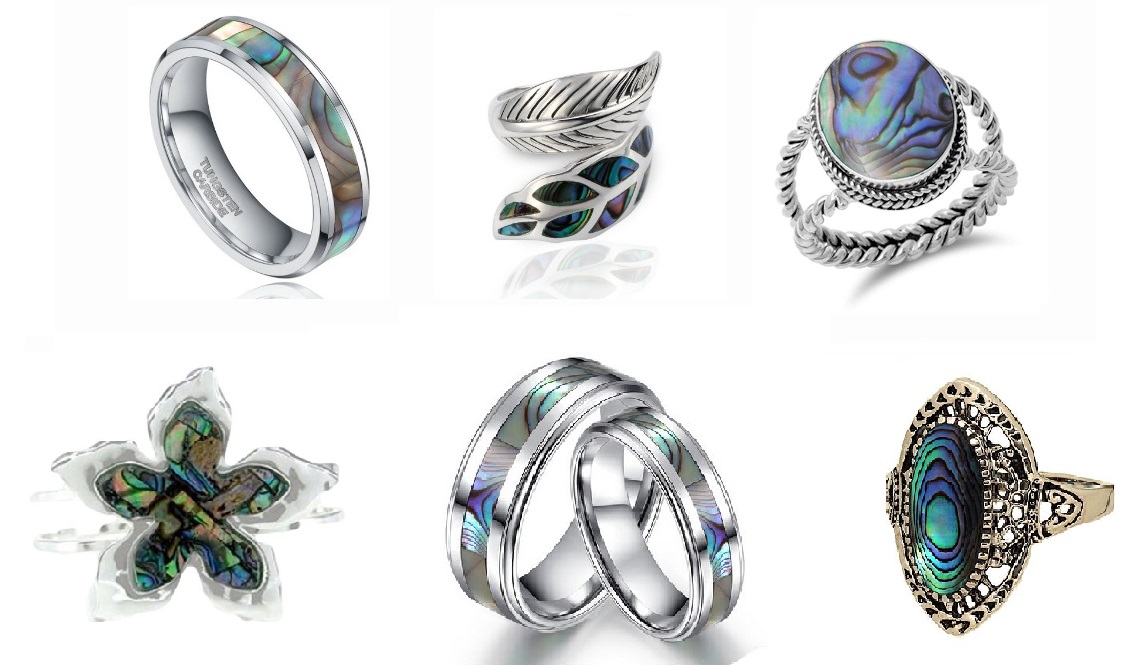 Trendy Shell Rings - Victoria Fredericks Jewelry Box