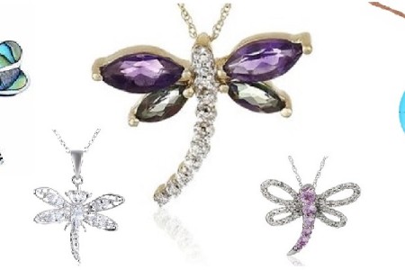 Beautiful Dragonfly Necklaces & Pendants