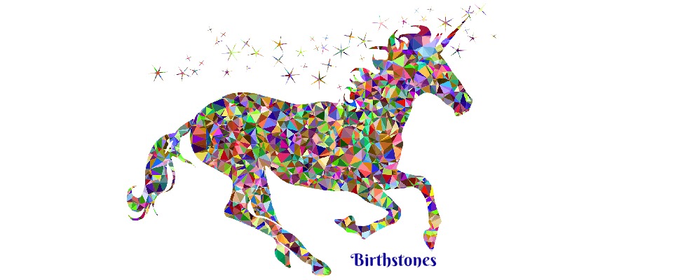 Birthstones listed by Month