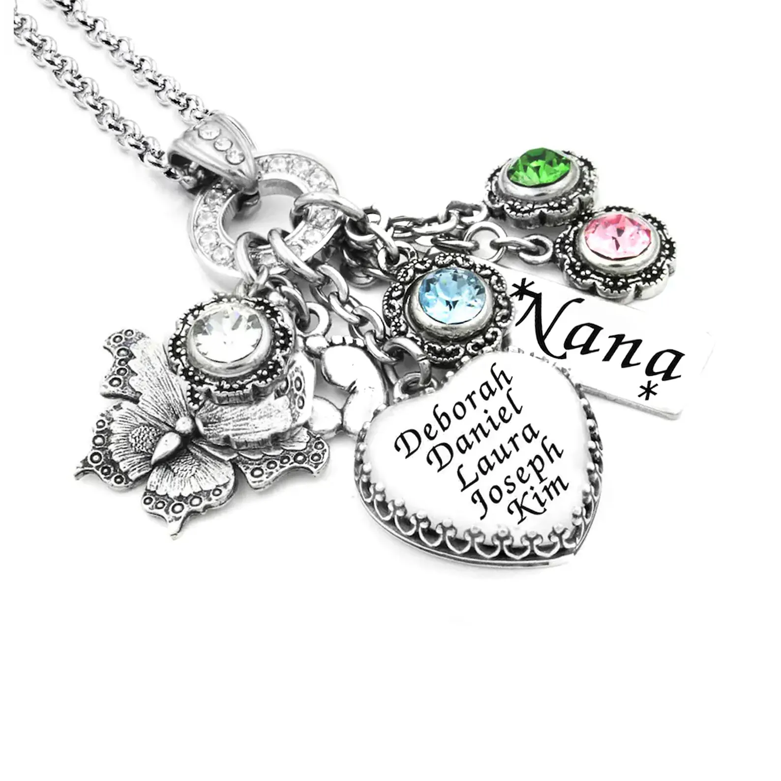 Personalized Mother's Bracelets with birthstones